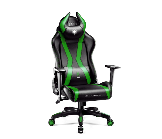 Diablo Chairs X-Horn 2.0 Normal Size Czarno-zielony - 1208657 - zdjęcie